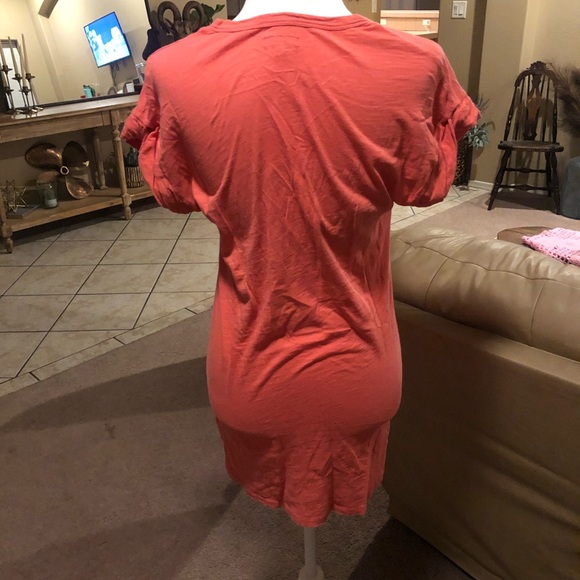 Salmon Shirt - Tuck in or Wear as Tunic - Picture 5 of 6